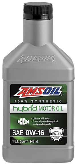 AMSOIL 0W-16 100% Synthetic Hybrid Motor Oil (HE016)